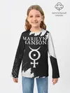 Детский лонгслив / MARILYN MANSON / М. МЭНСОН