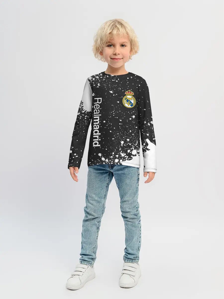Детский лонгслив / REAL MADRID / РЕАЛ МАДРИД