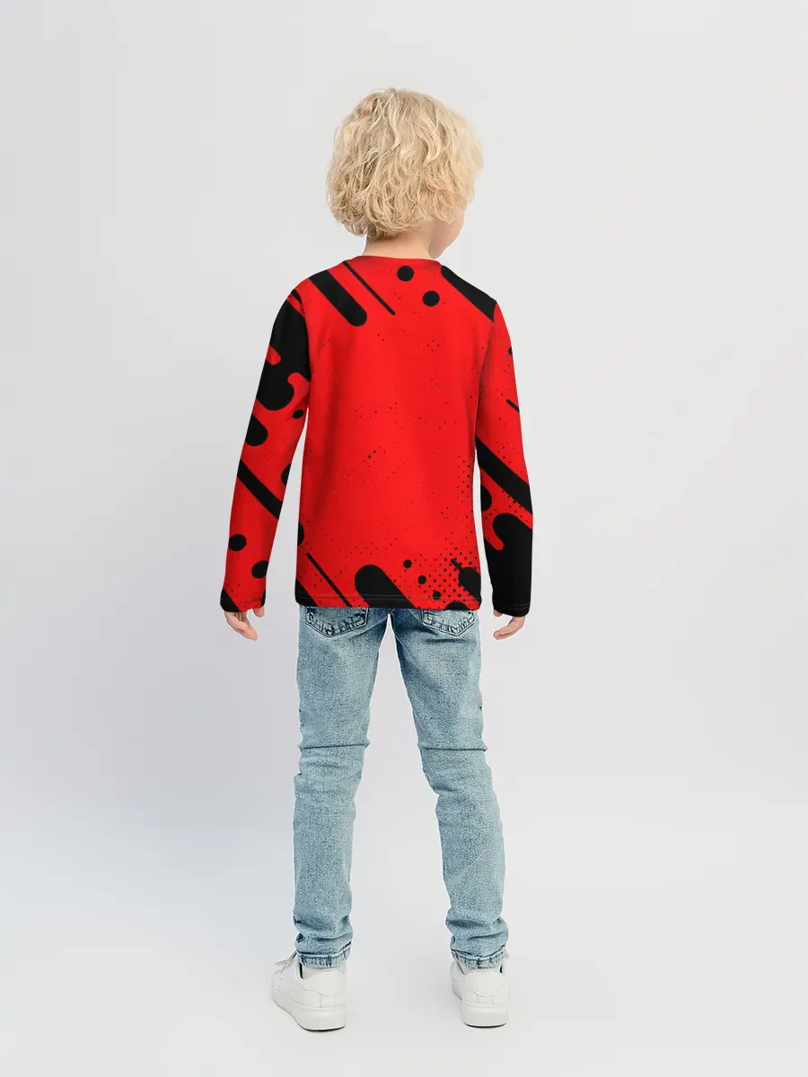 Детский лонгслив / AC MILAN / МИЛАН