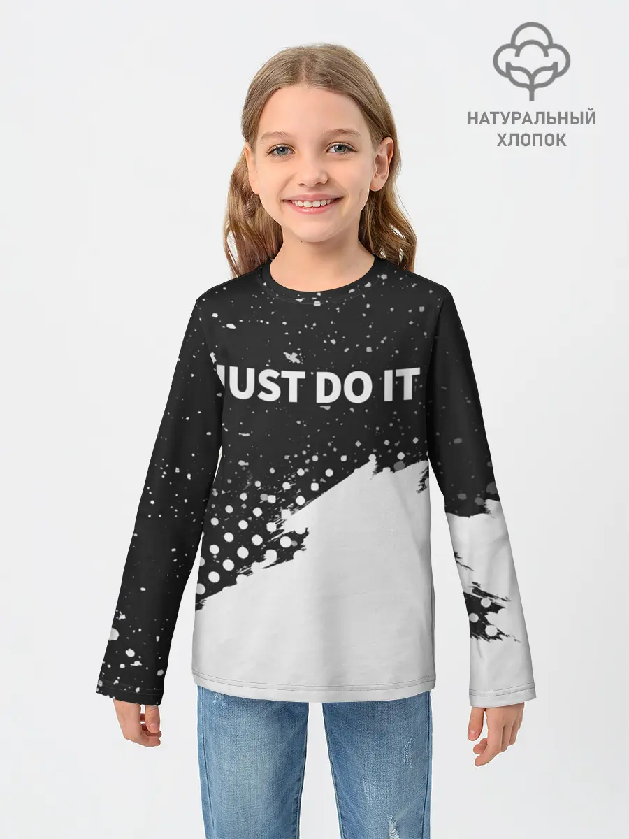 Детский лонгслив / JUST DO IT