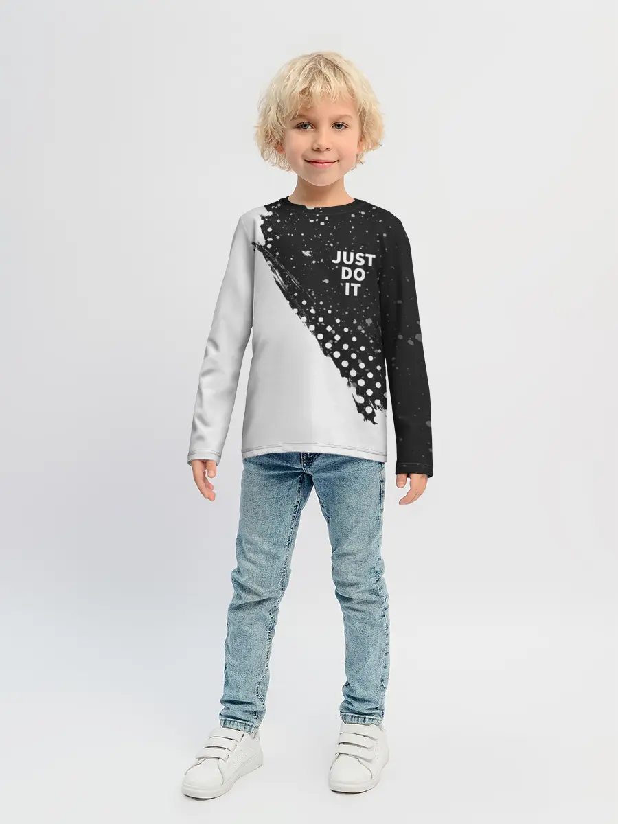 Детский лонгслив / JUST DO IT