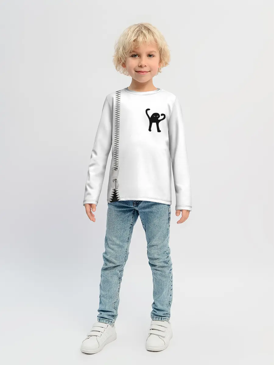 Детский лонгслив / Ъуъ съука.