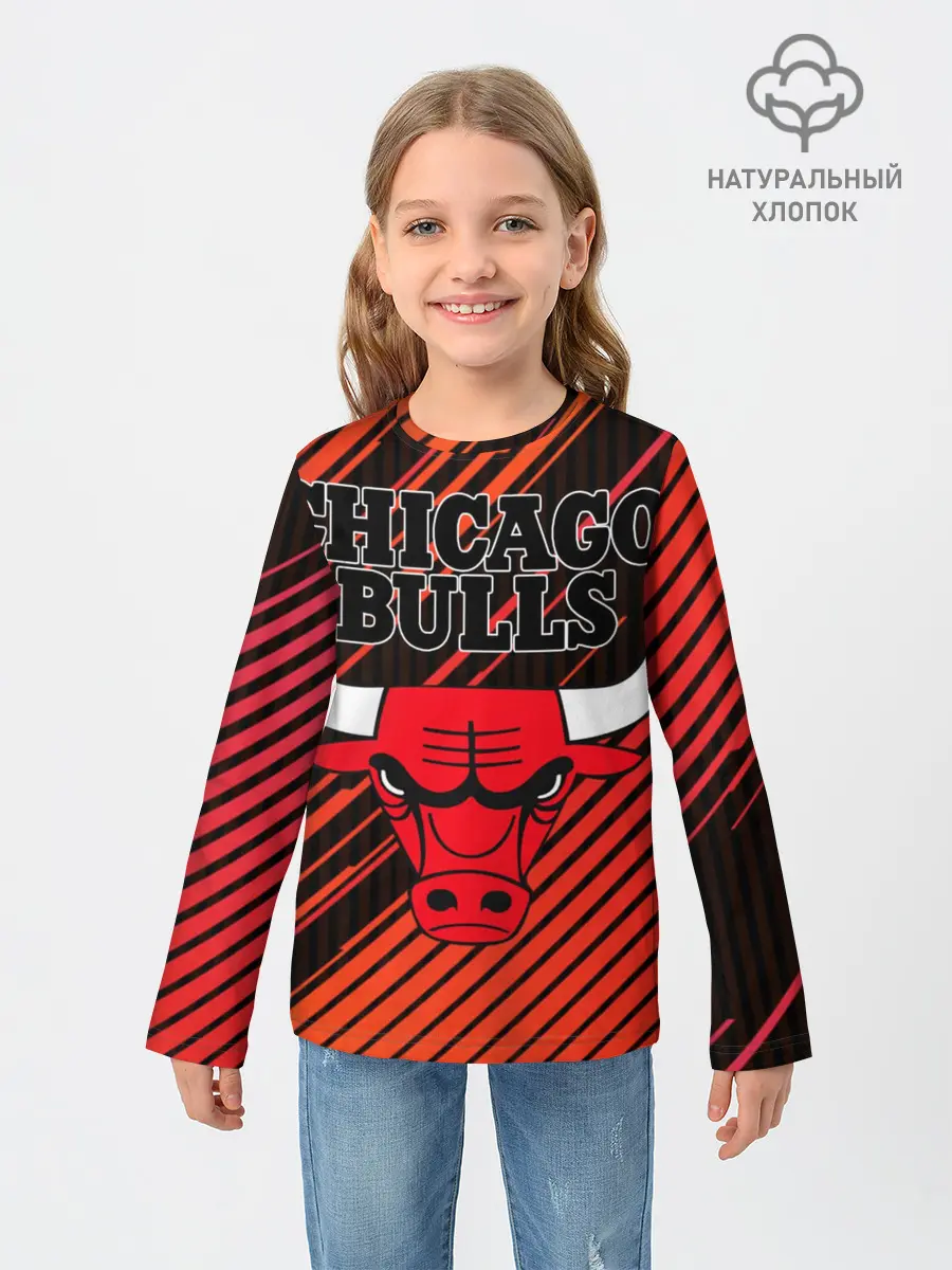 Детский лонгслив / Chicago Bulls