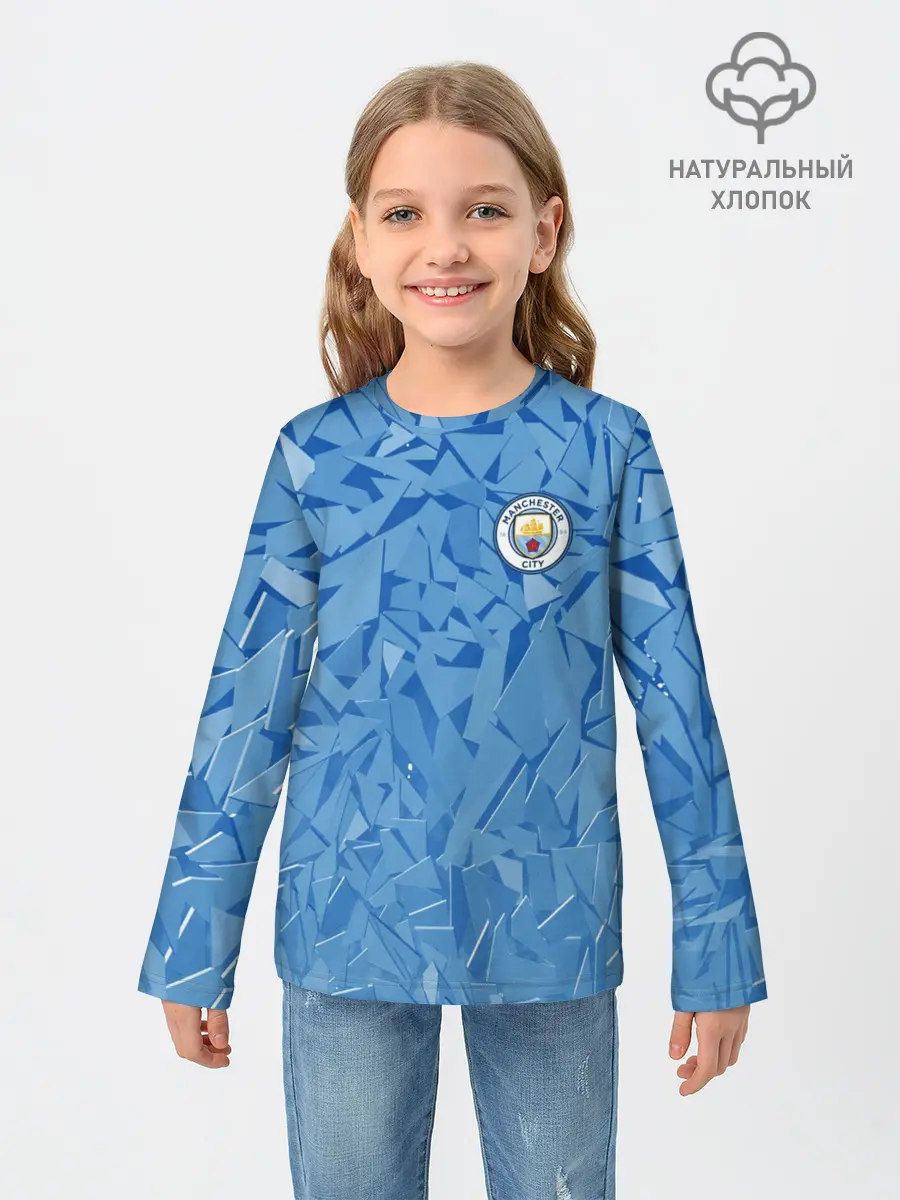 Детский лонгслив / Манчестер Сити | Man City