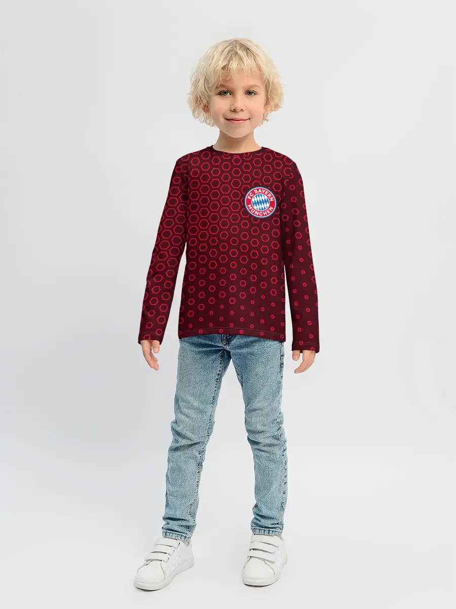 Детский лонгслив / FC BAYERN / БАВАРИЯ