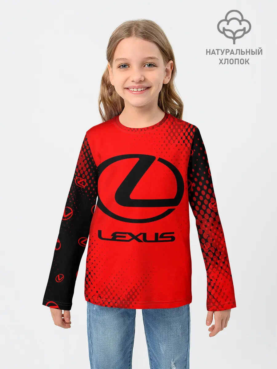 Детский лонгслив / LEXUS / ЛЕКСУС