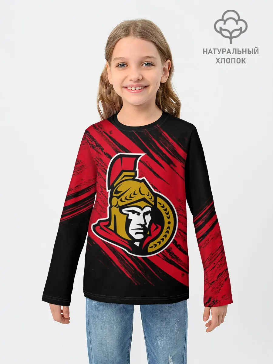 Детский лонгслив / Оттава Сенаторз