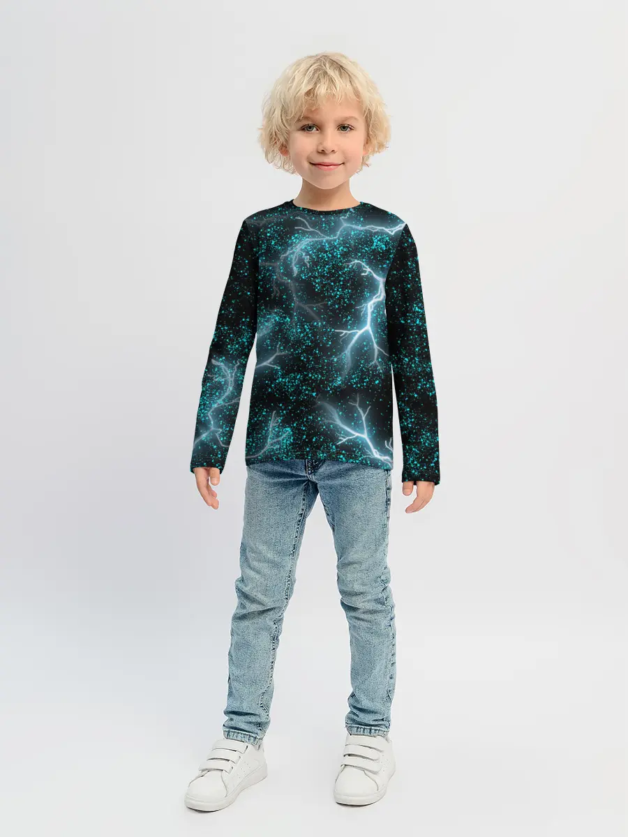 Детский лонгслив / Молния