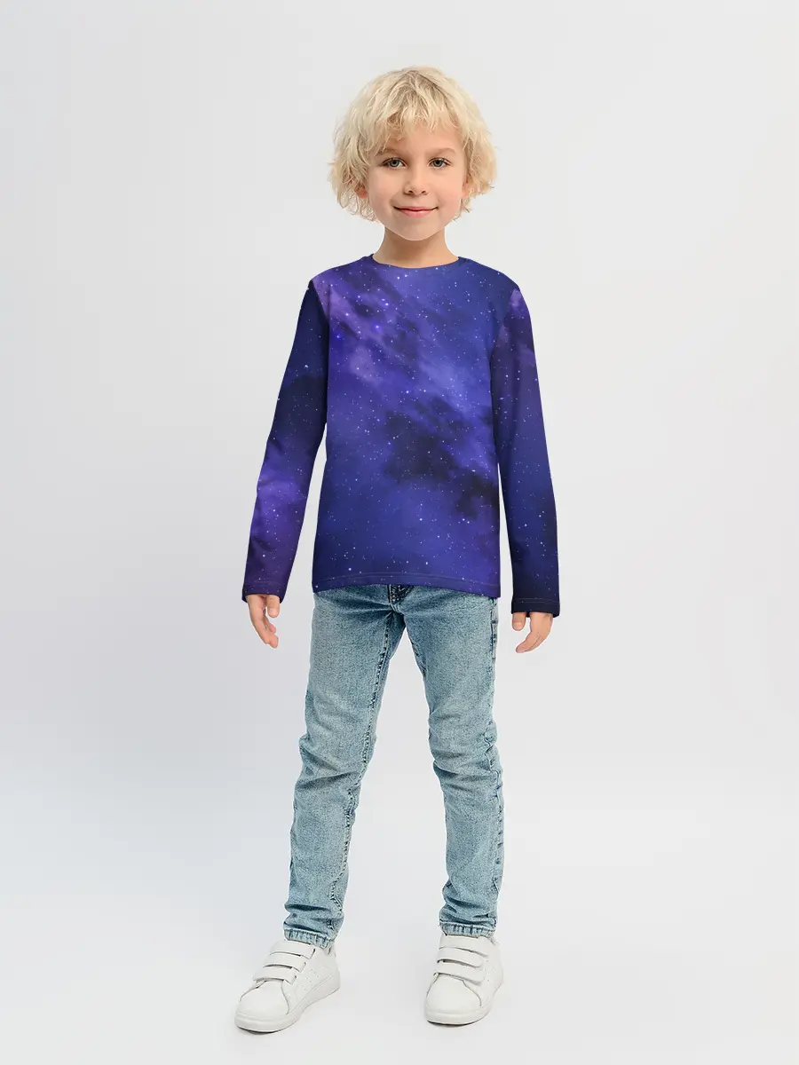 Детский лонгслив / Космос