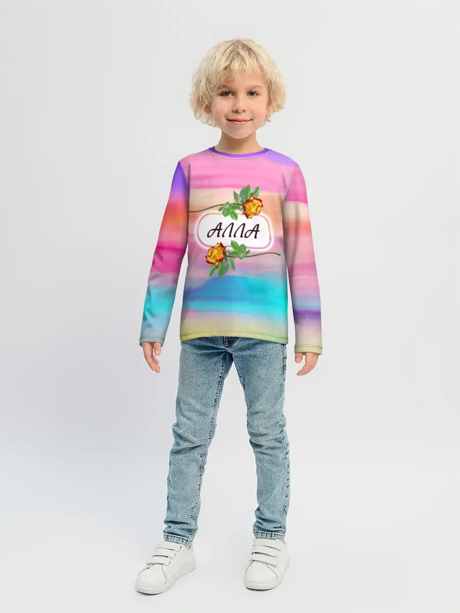 Детский лонгслив / Алла