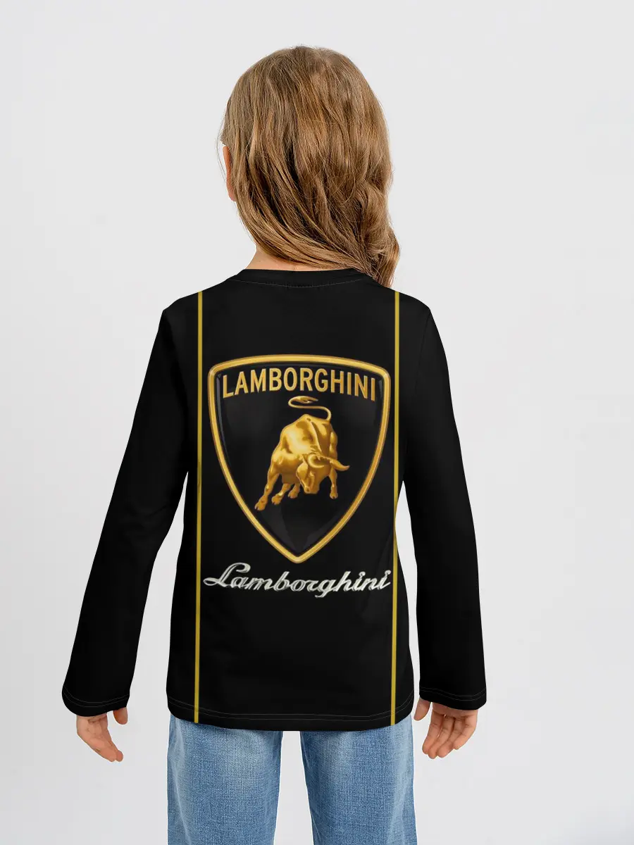 Детский лонгслив / Lamborghini