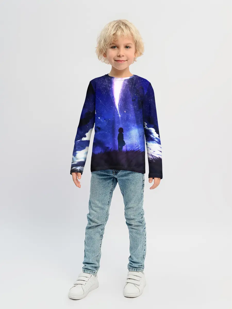 Детский лонгслив / ТВОЕ ИМЯ