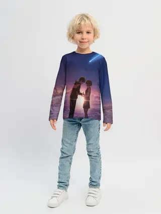 Детский лонгслив / ТВОЕ ИМЯ