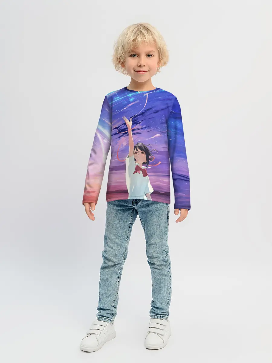 Детский лонгслив / ТВОЕ ИМЯ