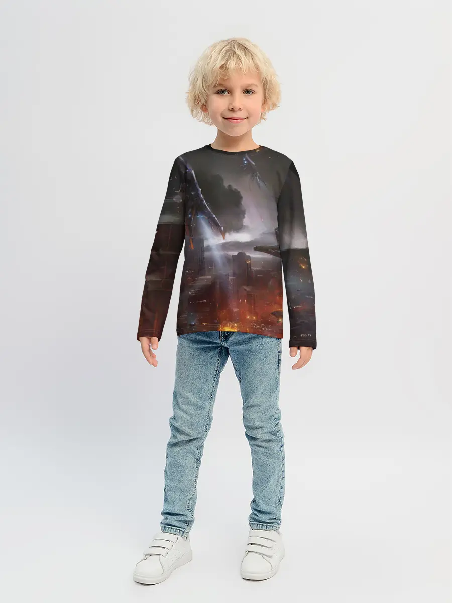 Детский лонгслив / Mass Effect 3