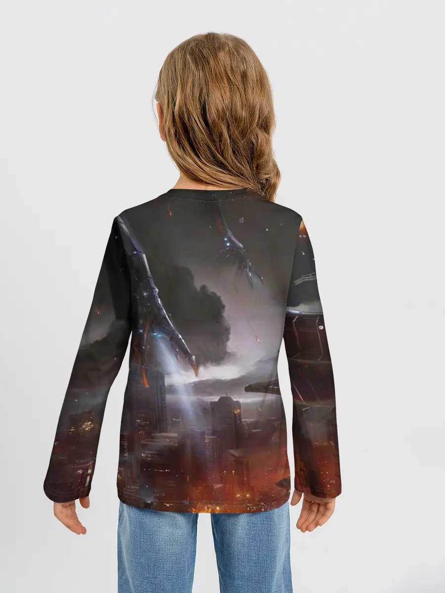 Детский лонгслив / Mass Effect 3