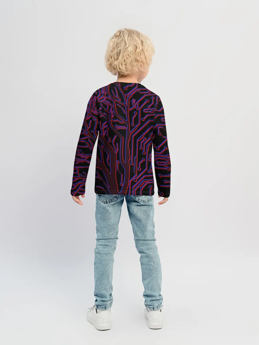 Детский лонгслив / Cyberpunk 2077