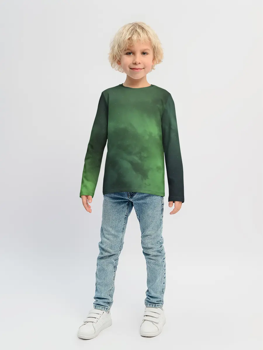 Детский лонгслив / Абстракция