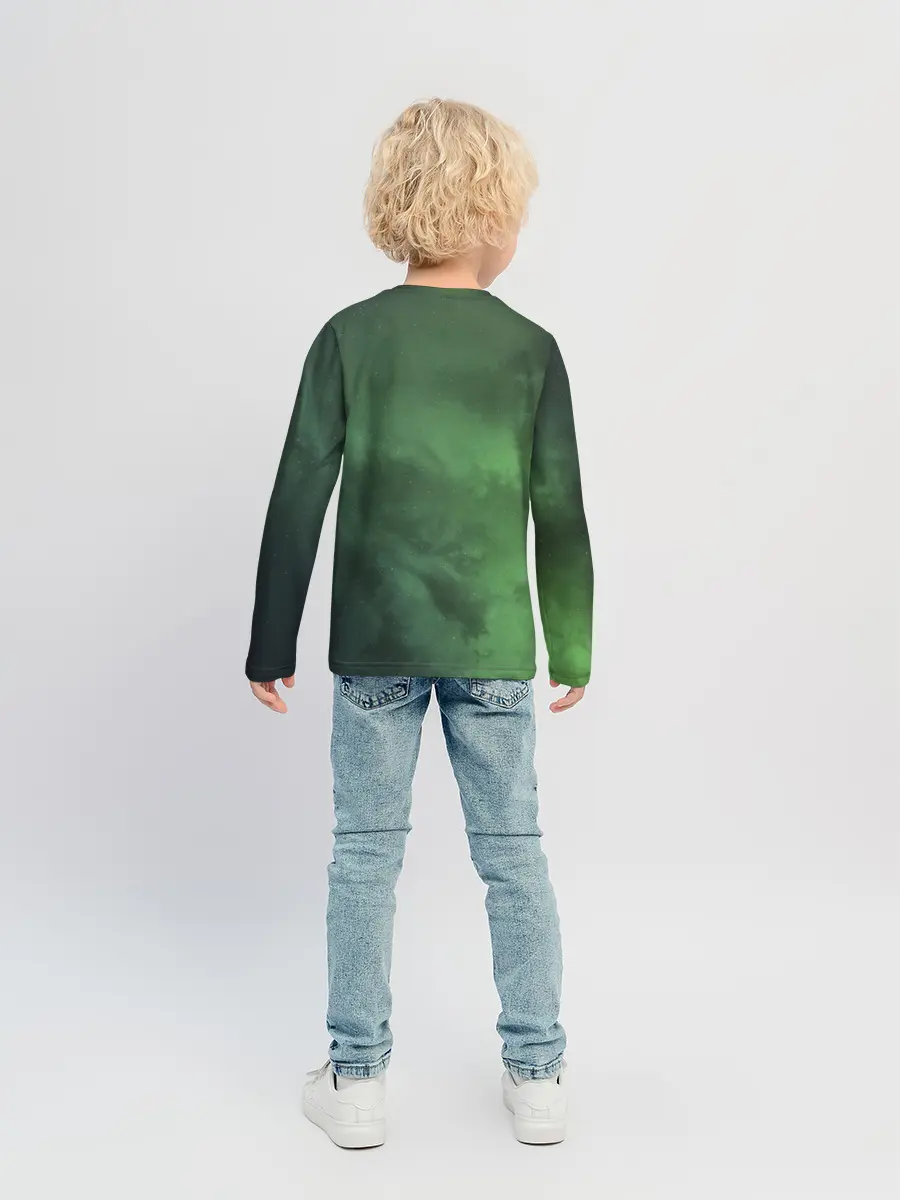 Детский лонгслив / Абстракция