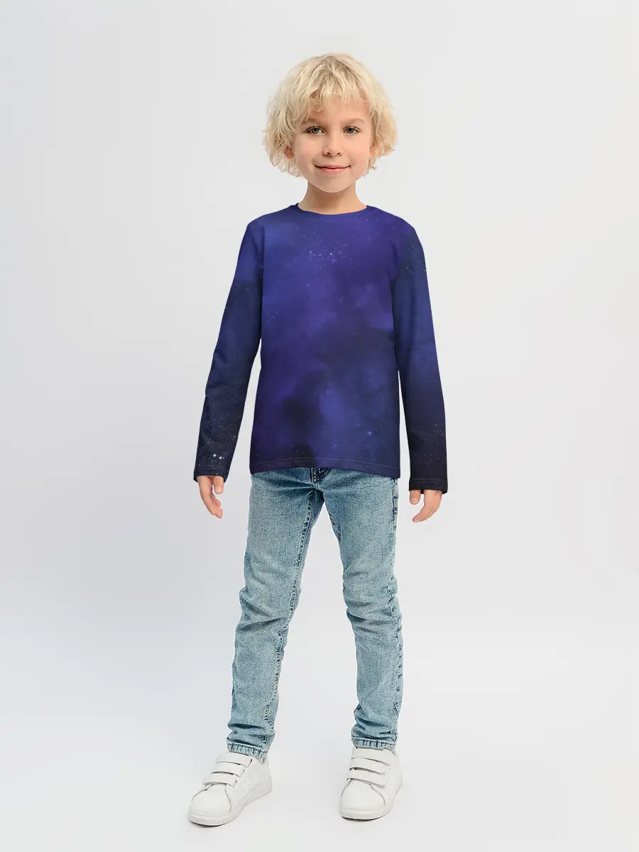 Детский лонгслив / Абстракция