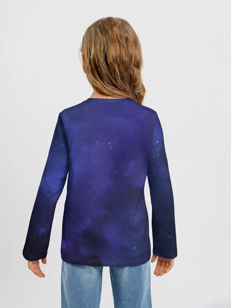Детский лонгслив / Абстракция
