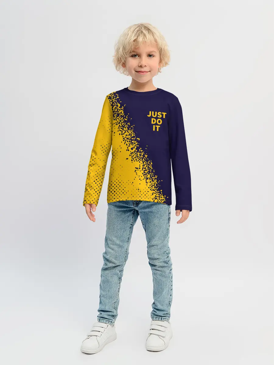 Детский лонгслив / JUST DO IT