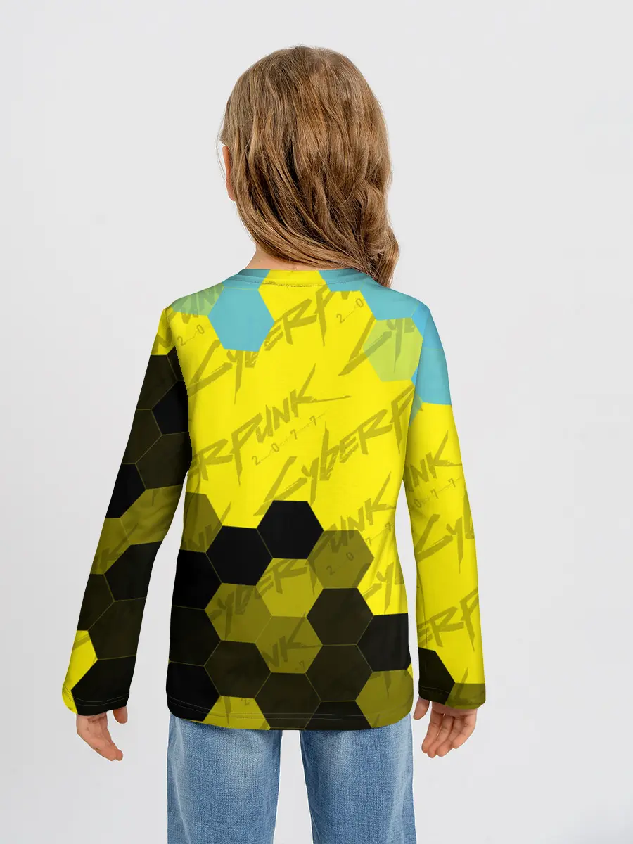 Детский лонгслив / CYBERPUNK 2077 / Киберпанк