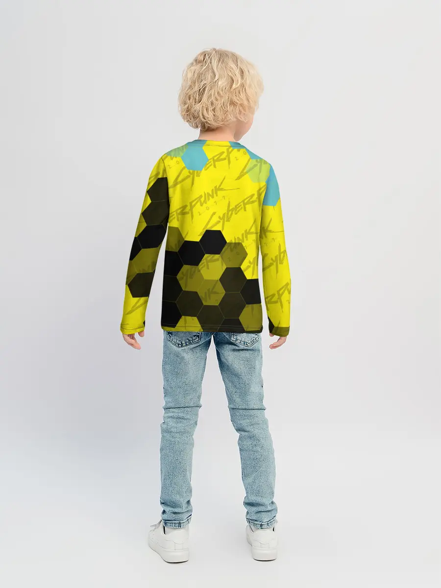 Детский лонгслив / CYBERPUNK 2077 / Киберпанк