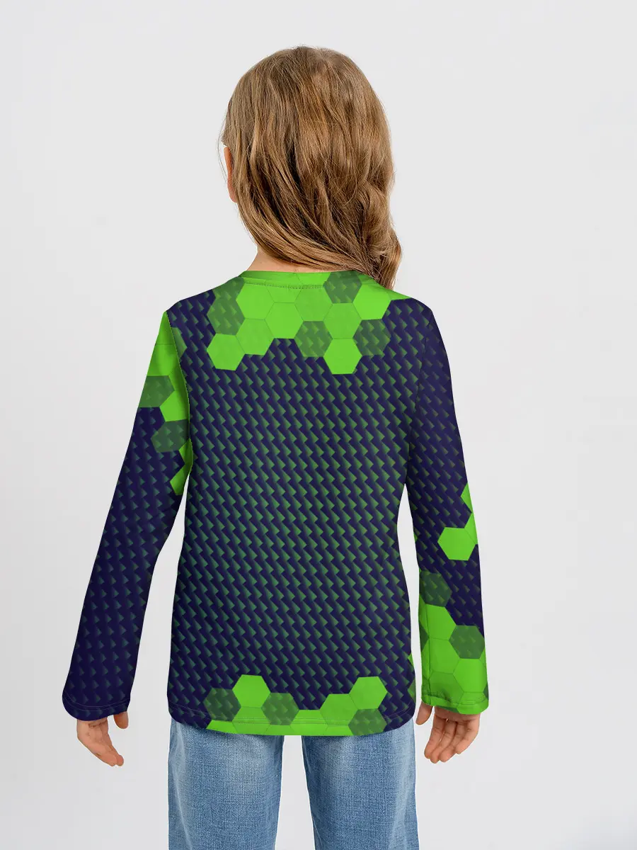 Детский лонгслив / MINECRAFT / МАЙНКРАФТ