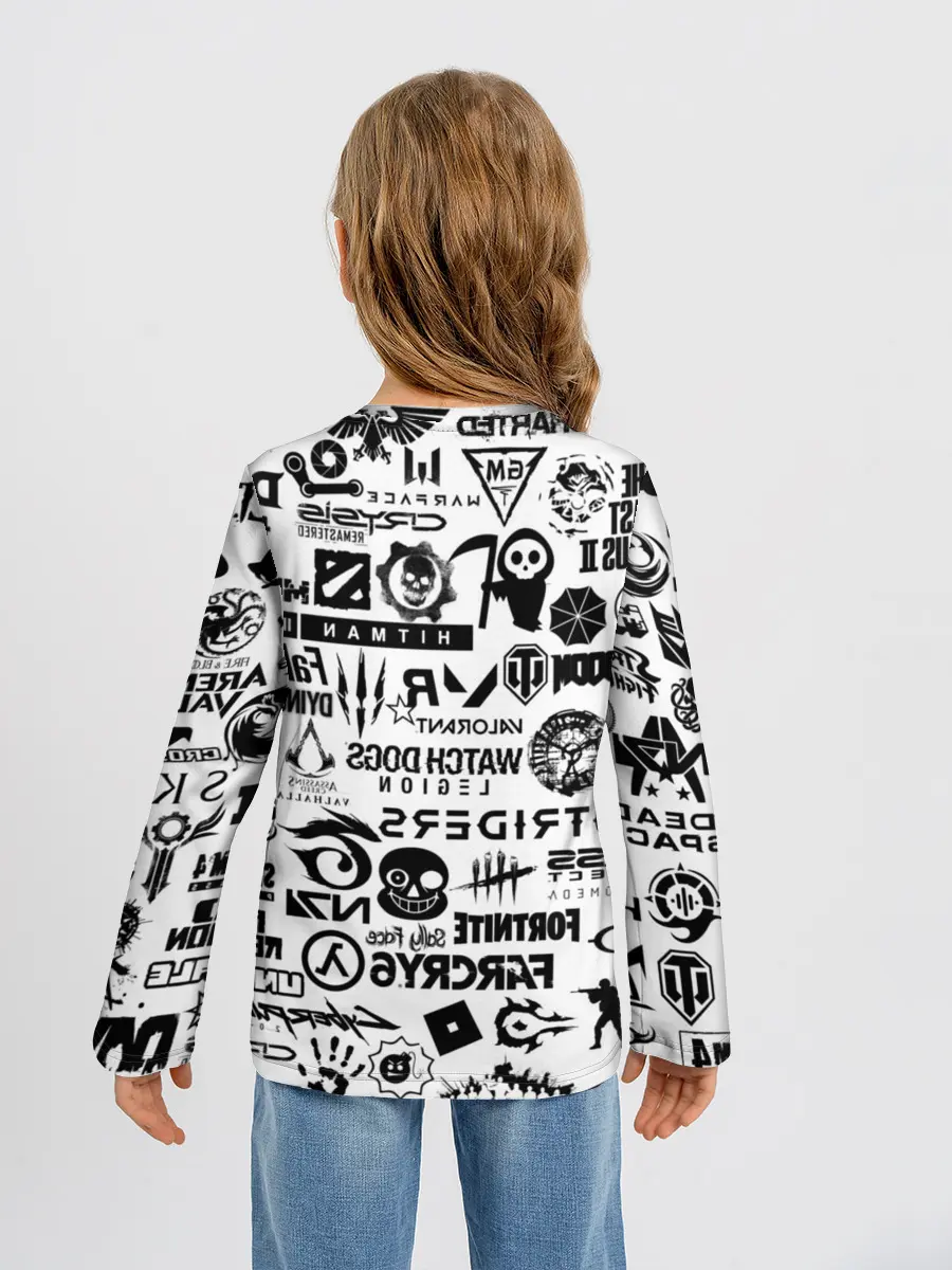 Детский лонгслив / PROGAMER | Все Игры