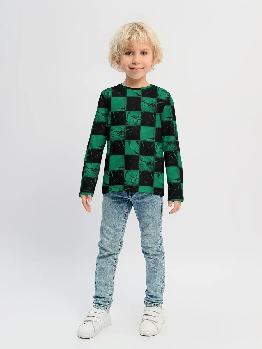 Детский лонгслив / Танджиро Камадо | Demon Slayer