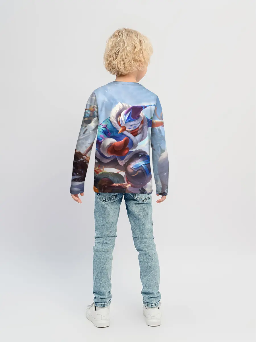 Детский лонгслив / League of Legends МАСТЕР ЙИ