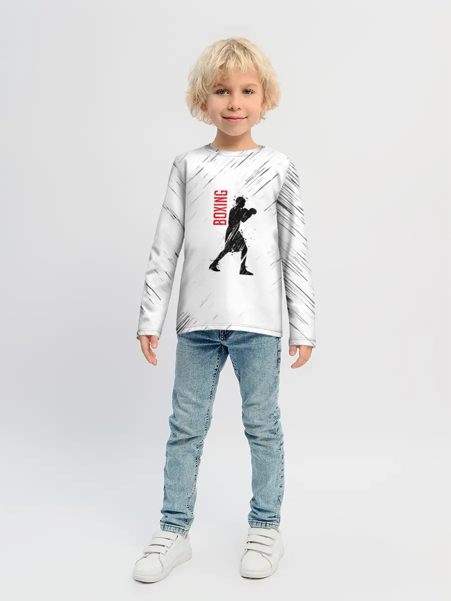Детский лонгслив / Бокс