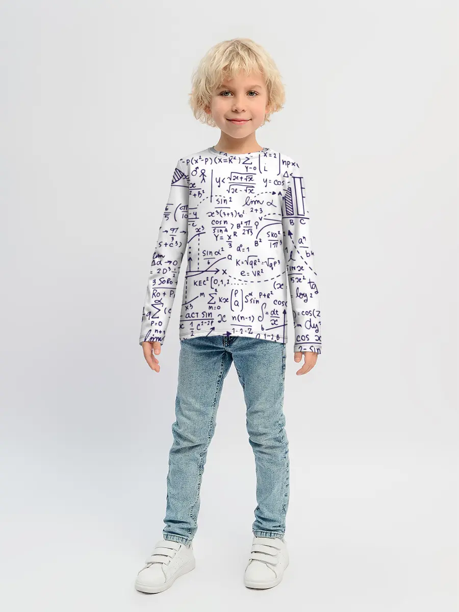 Детский лонгслив / Формулы