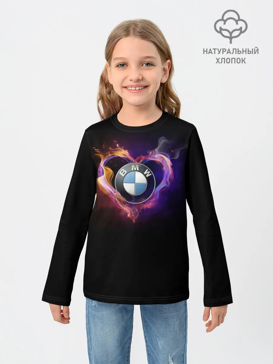 Детский лонгслив / BMW