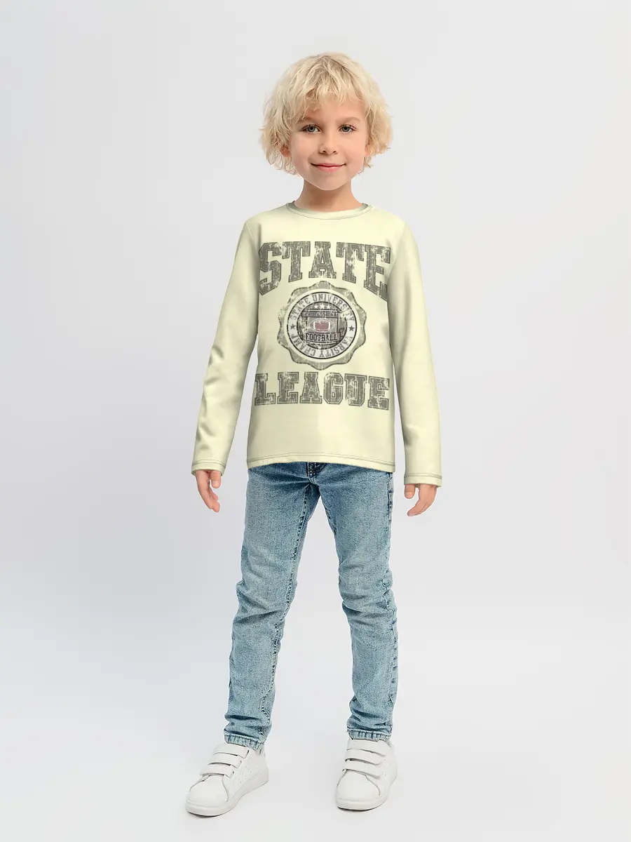 Детский лонгслив / State League