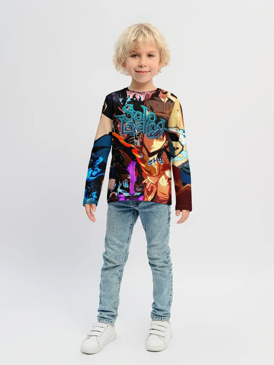 Детский лонгслив / Solo Leveling