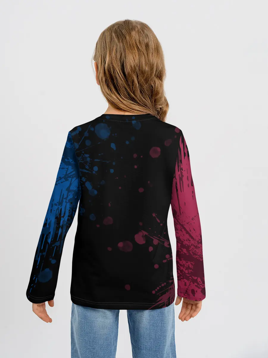 Детский лонгслив / FC BARCELONA.