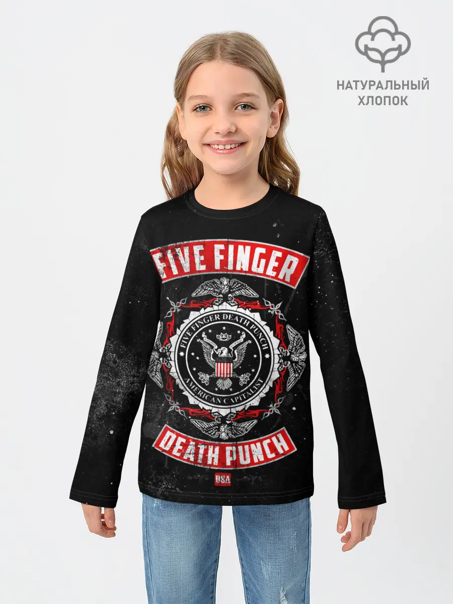 Детский лонгслив / Five Finger Death Punch