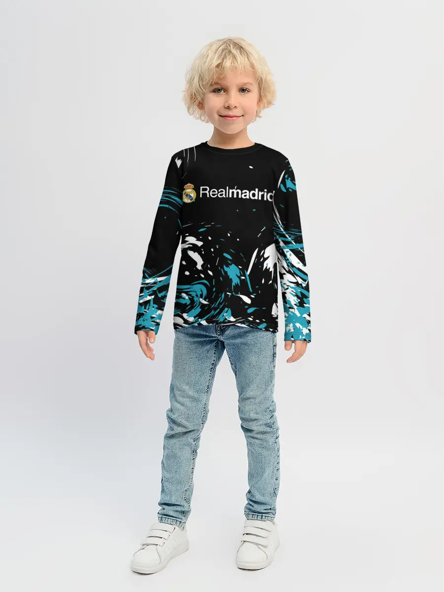 Детский лонгслив / REAL MADRID.