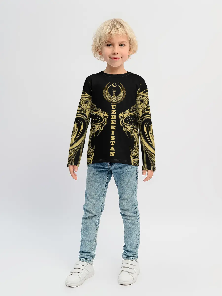 Детский лонгслив / Узбекистан