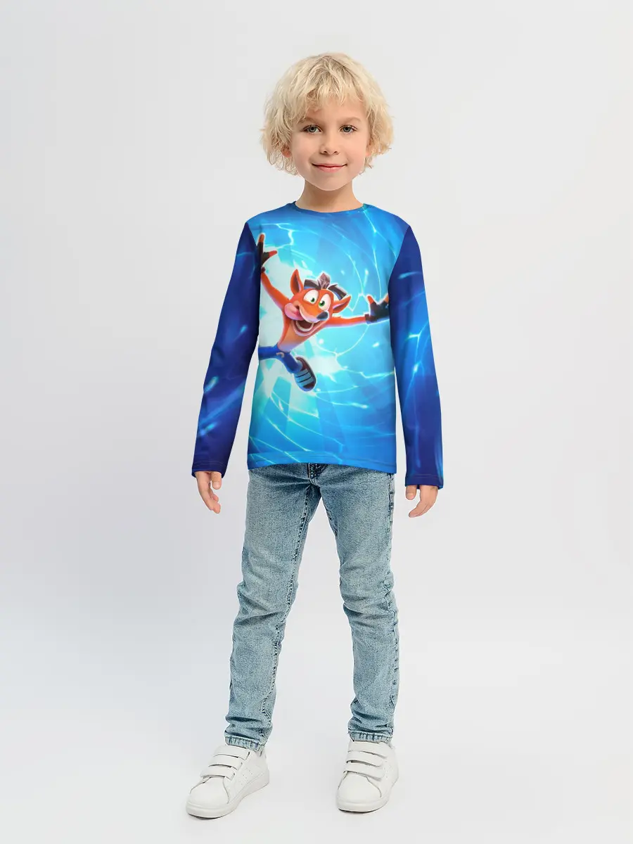 Детский лонгслив / Crash Bandicoot