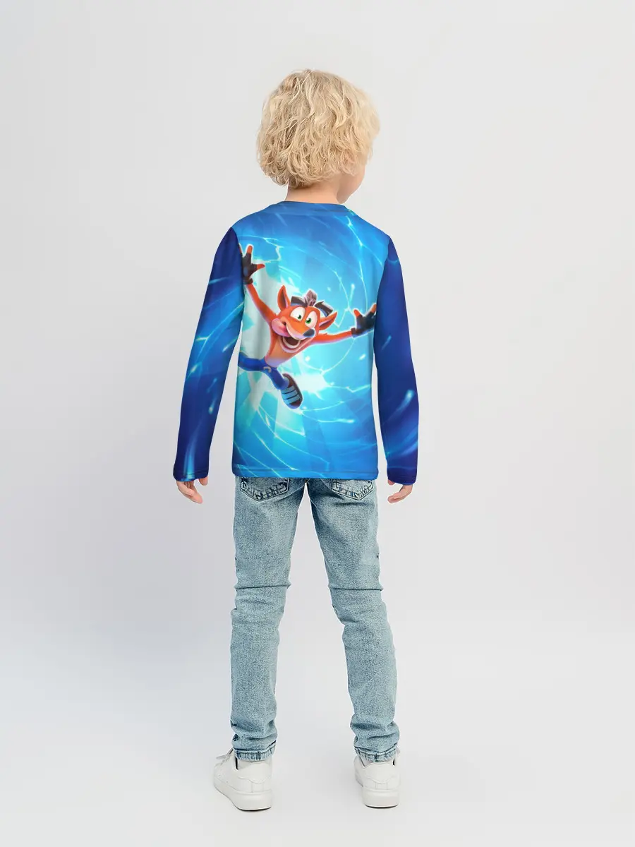 Детский лонгслив / Crash Bandicoot