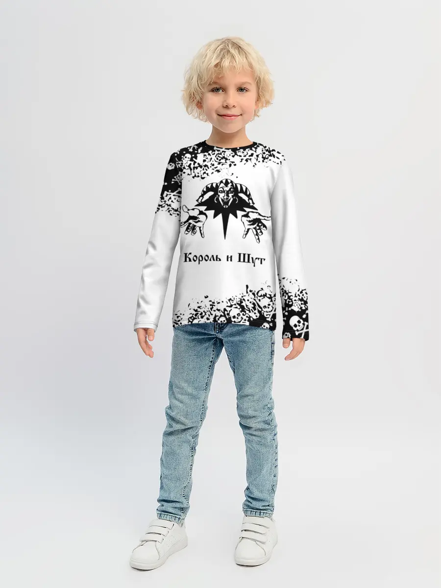 Детский лонгслив / КОРОЛЬ И ШУТ