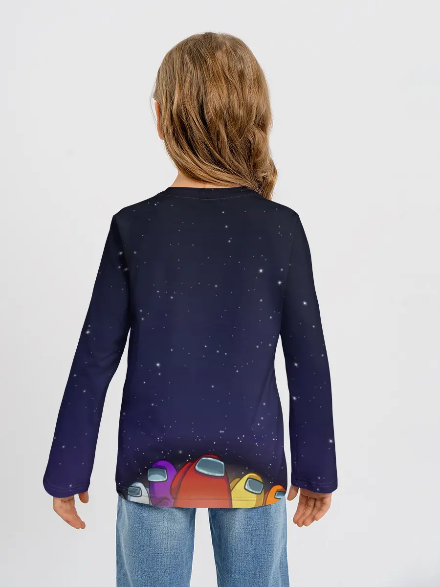 Детский лонгслив / Among Us team