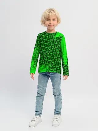 Детский лонгслив / AMONG US / АМОНГ АС