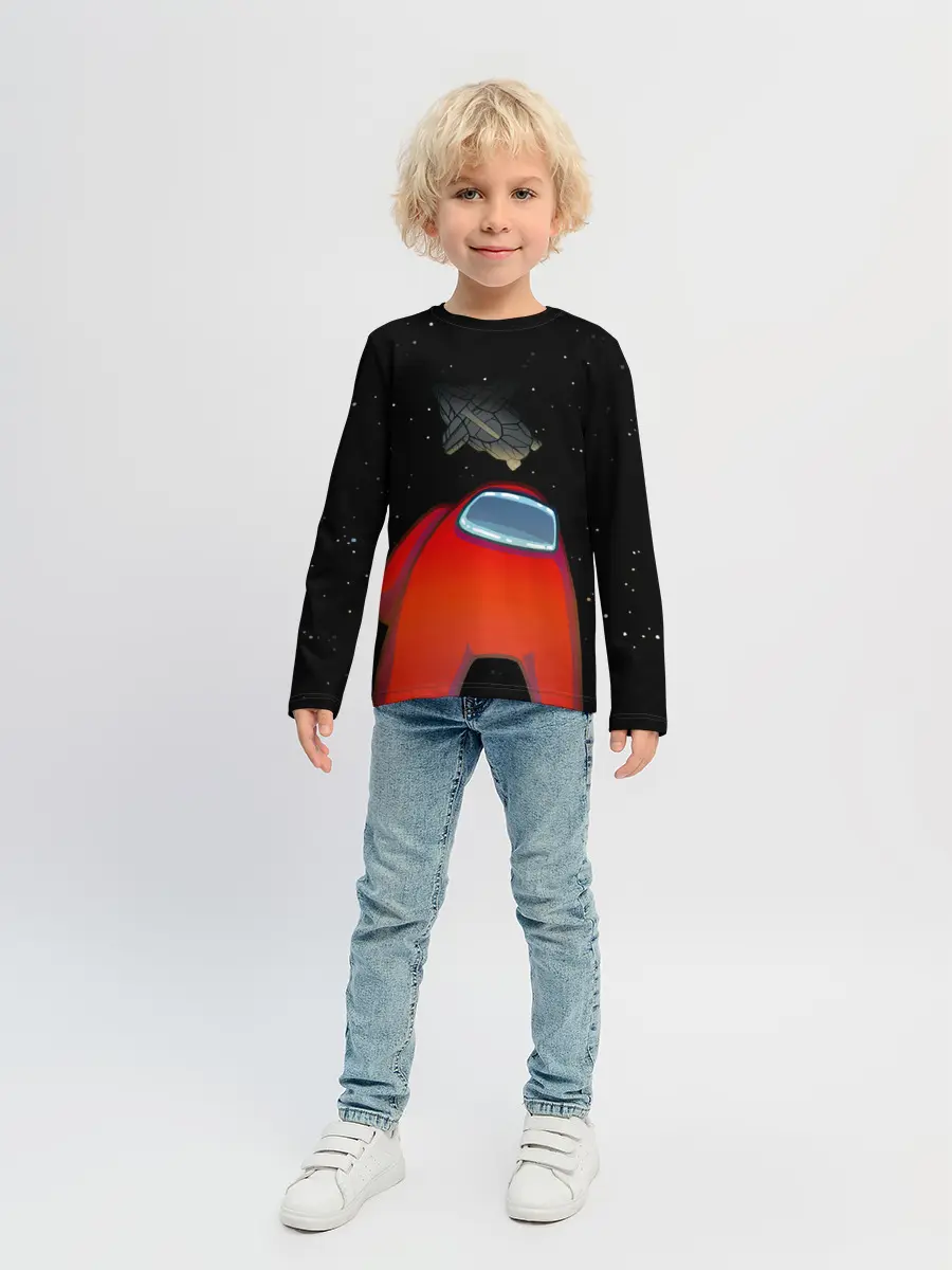 Детский лонгслив / Among Us