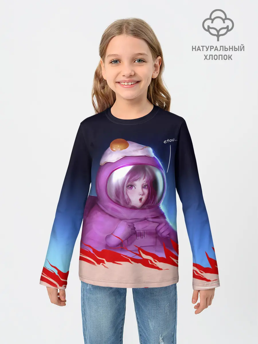 Детский лонгслив / Among UsEtow