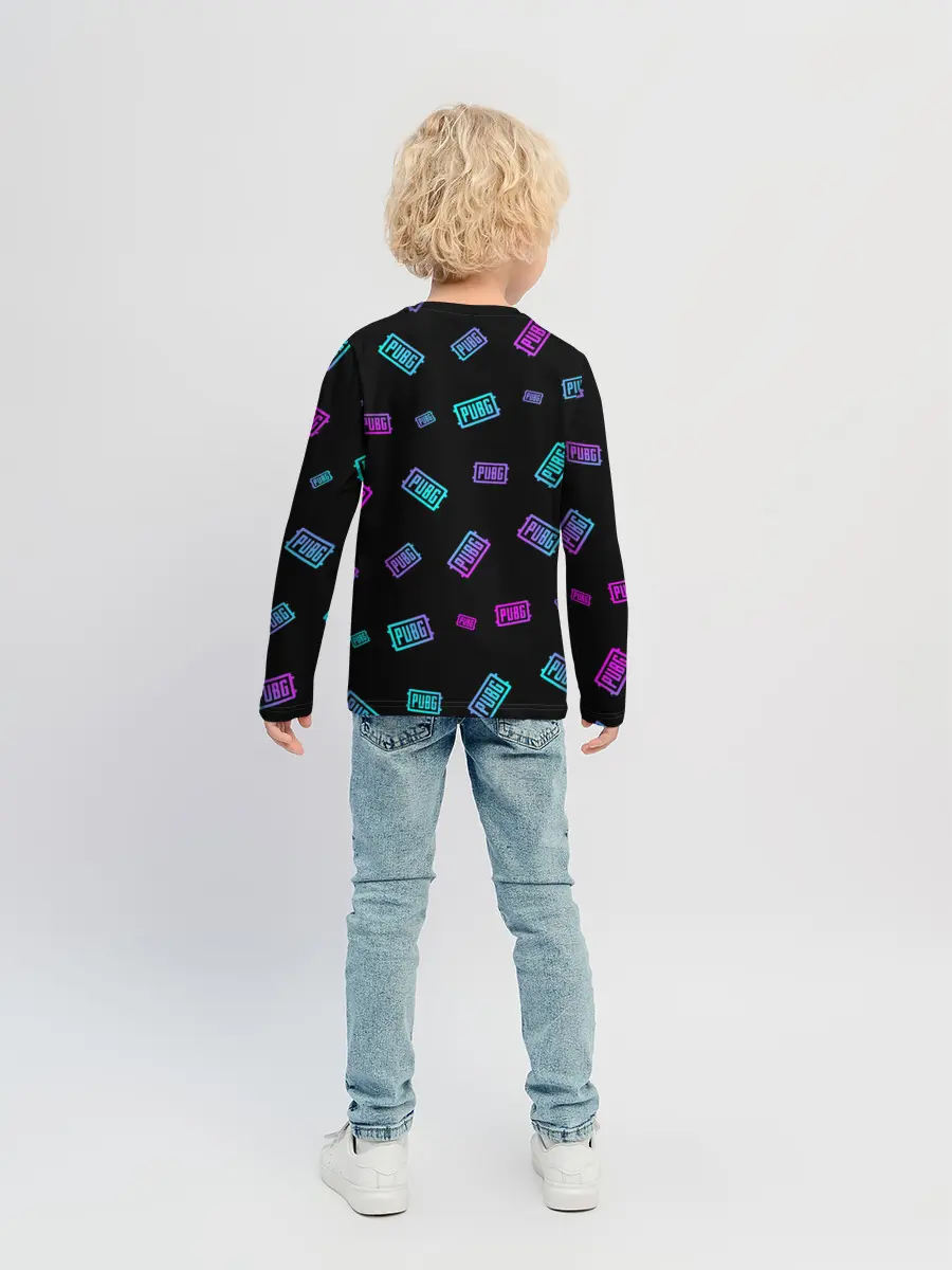 Детский лонгслив / PUBG / ПАБГ
