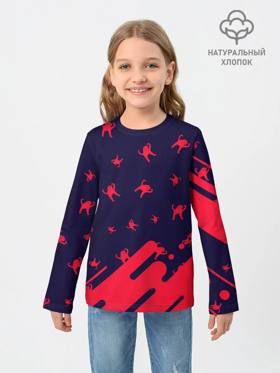 Детский лонгслив / ЪУЪ СЪУКА